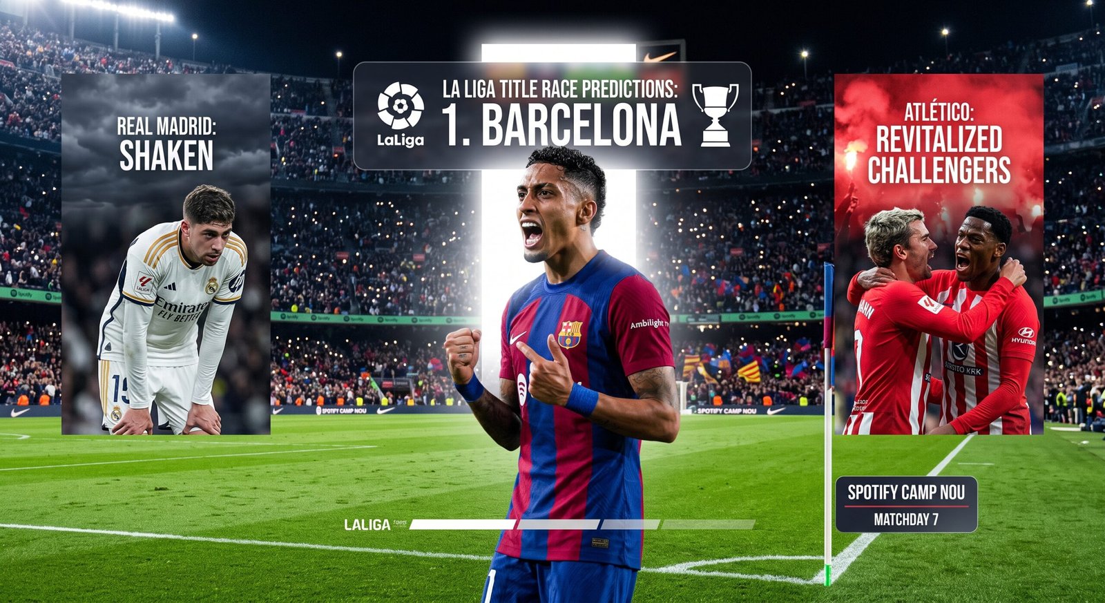 La Liga Title Race Predictions: Can Anyone Catch Barcelona?
