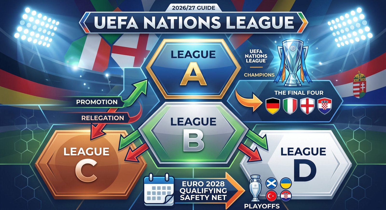 How Does the UEFA Nations League Work? The Complete 2026/27 Guide